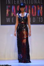 Jacqueline Fernandez walks for Shane Falguni at Signature International fashion week 2013 on 17th Nov 2013